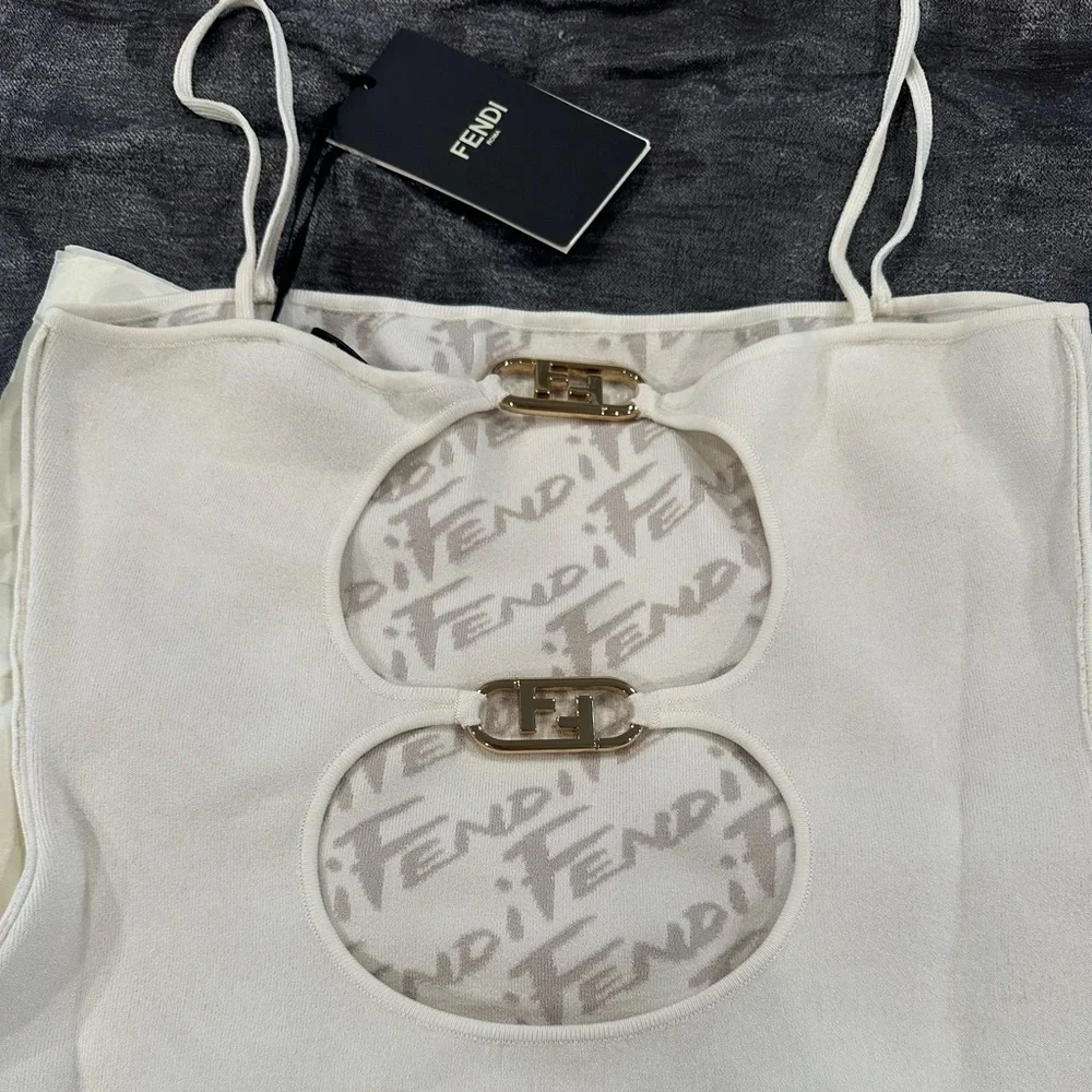 Fendi knit reversible dress. Size 38. - Picture 3 of 4